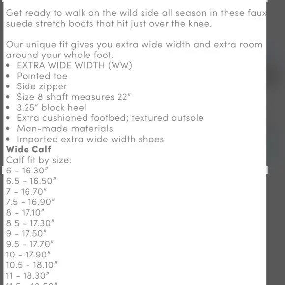 ๐ NEW IN BOX TORRID Sz 11 WIDE WIDTH LEOPARD FAUX SUEDE OVER THE KNEE BOOTS - Picture 8 of 10